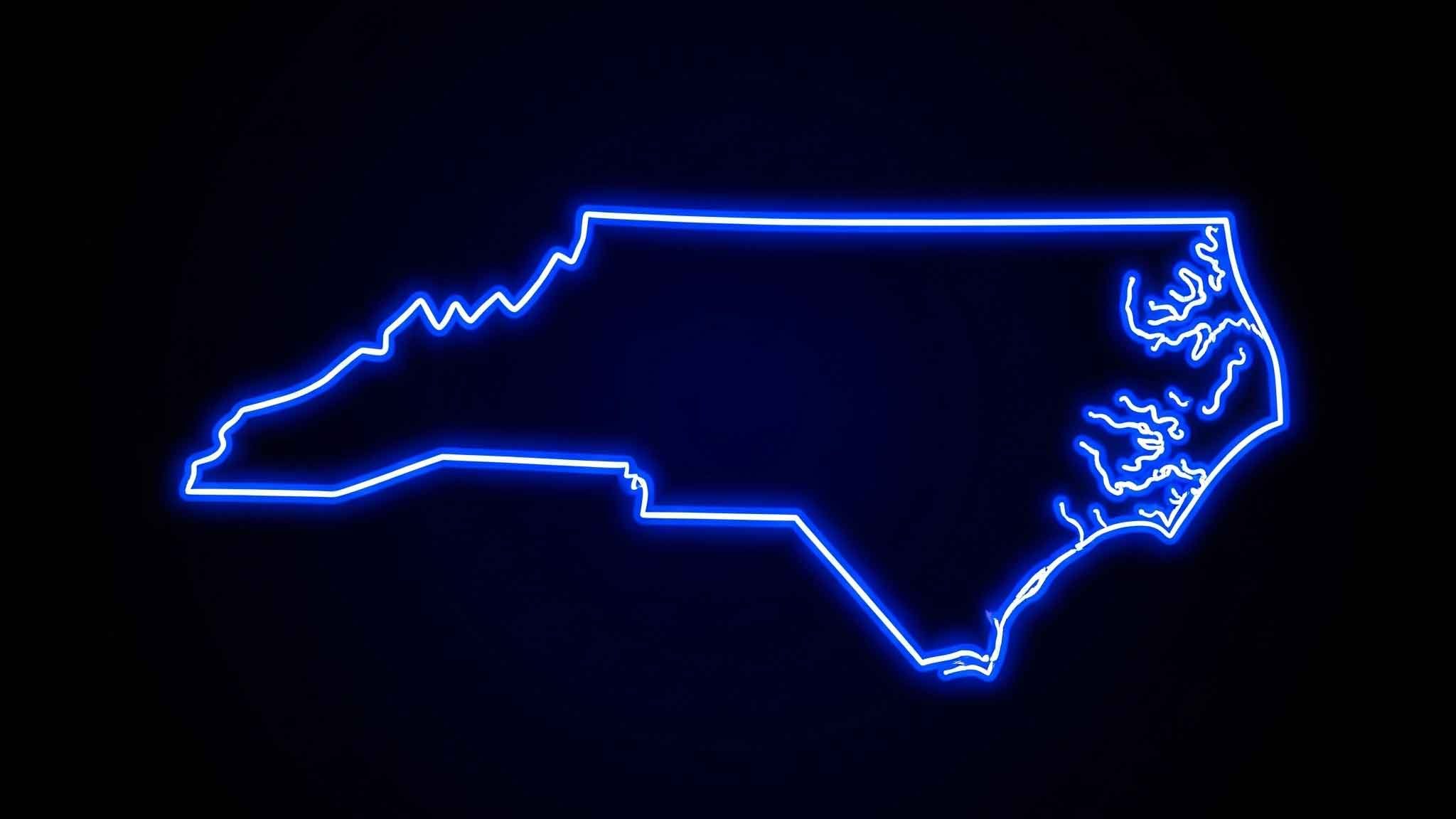 North Carolina State Outline